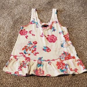 Floral tank top
